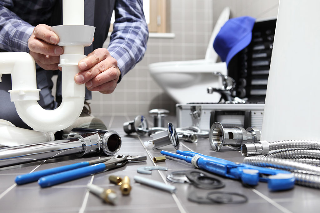 Professional plumbing work