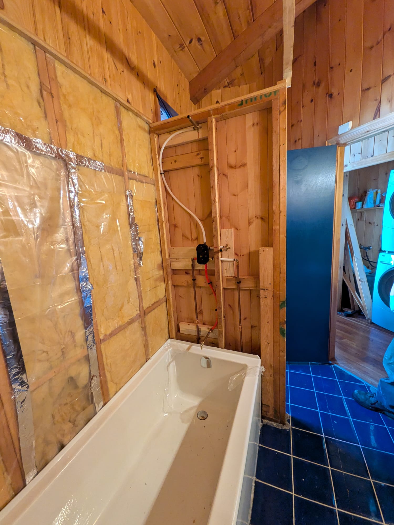 Before plumbing repair