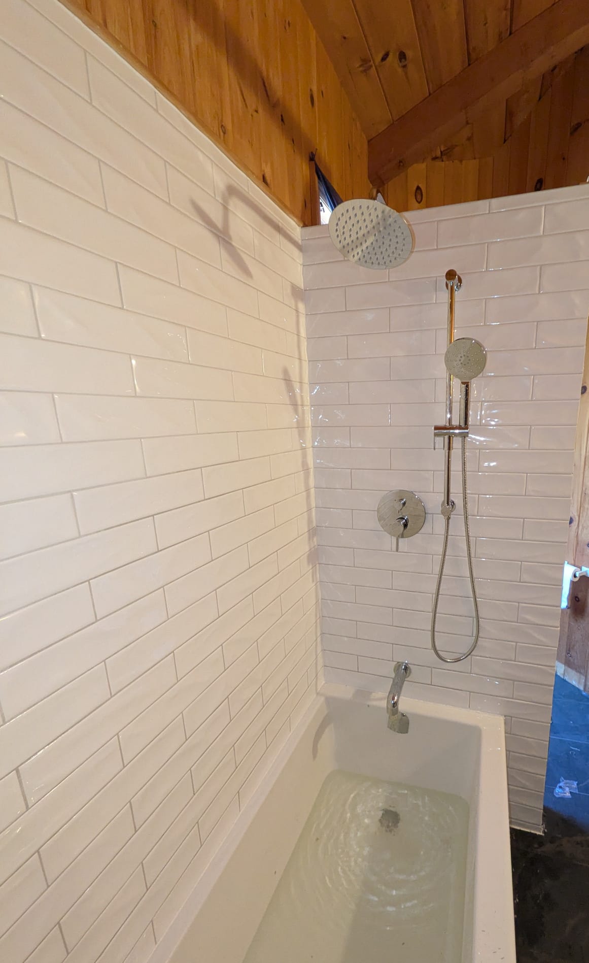 After plumbing repair