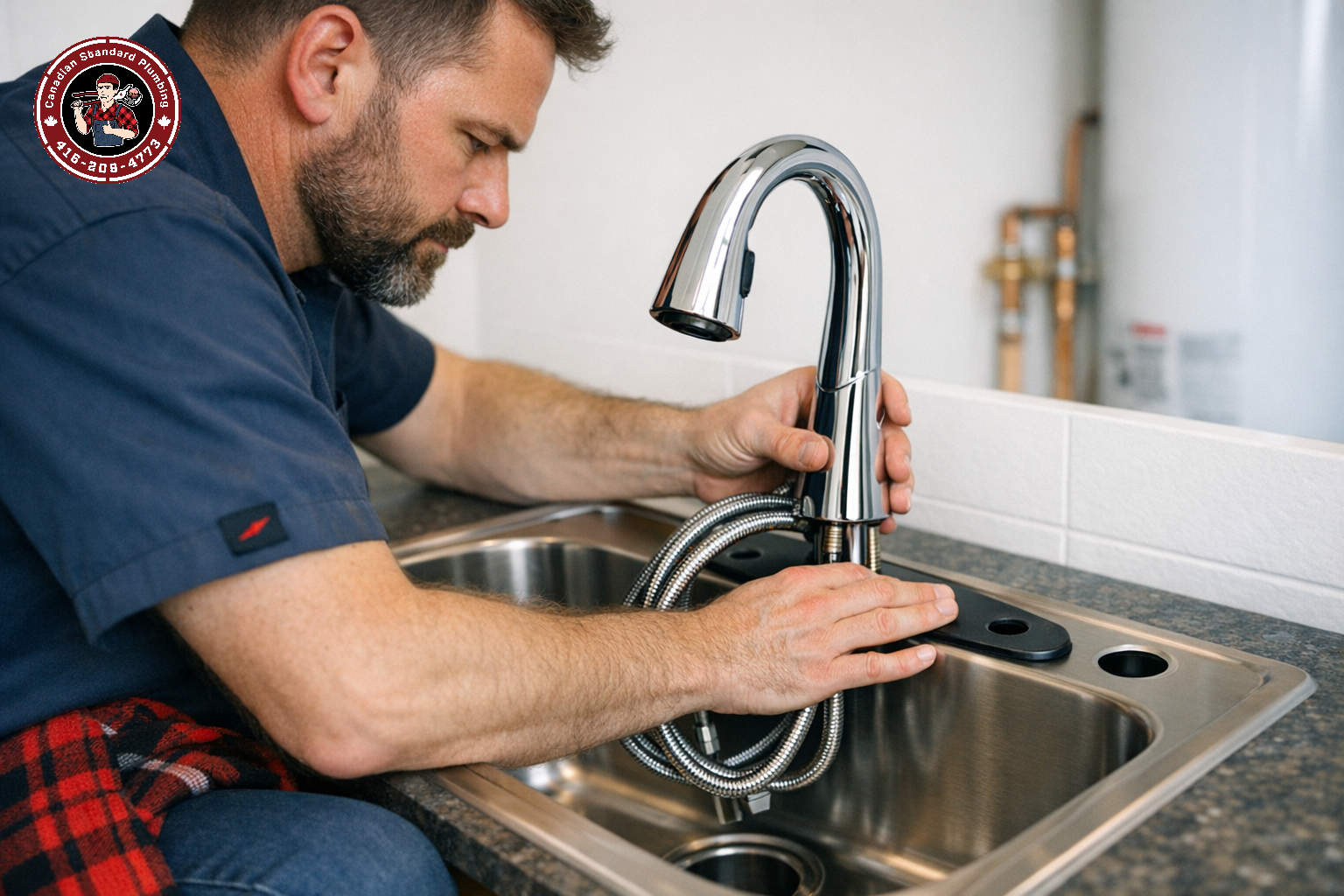 A North York Homeowner Asked: "Can You Install a Kohler Touchless Faucet on a Three-Hole Sink Without Replacing the Whole Basin?"