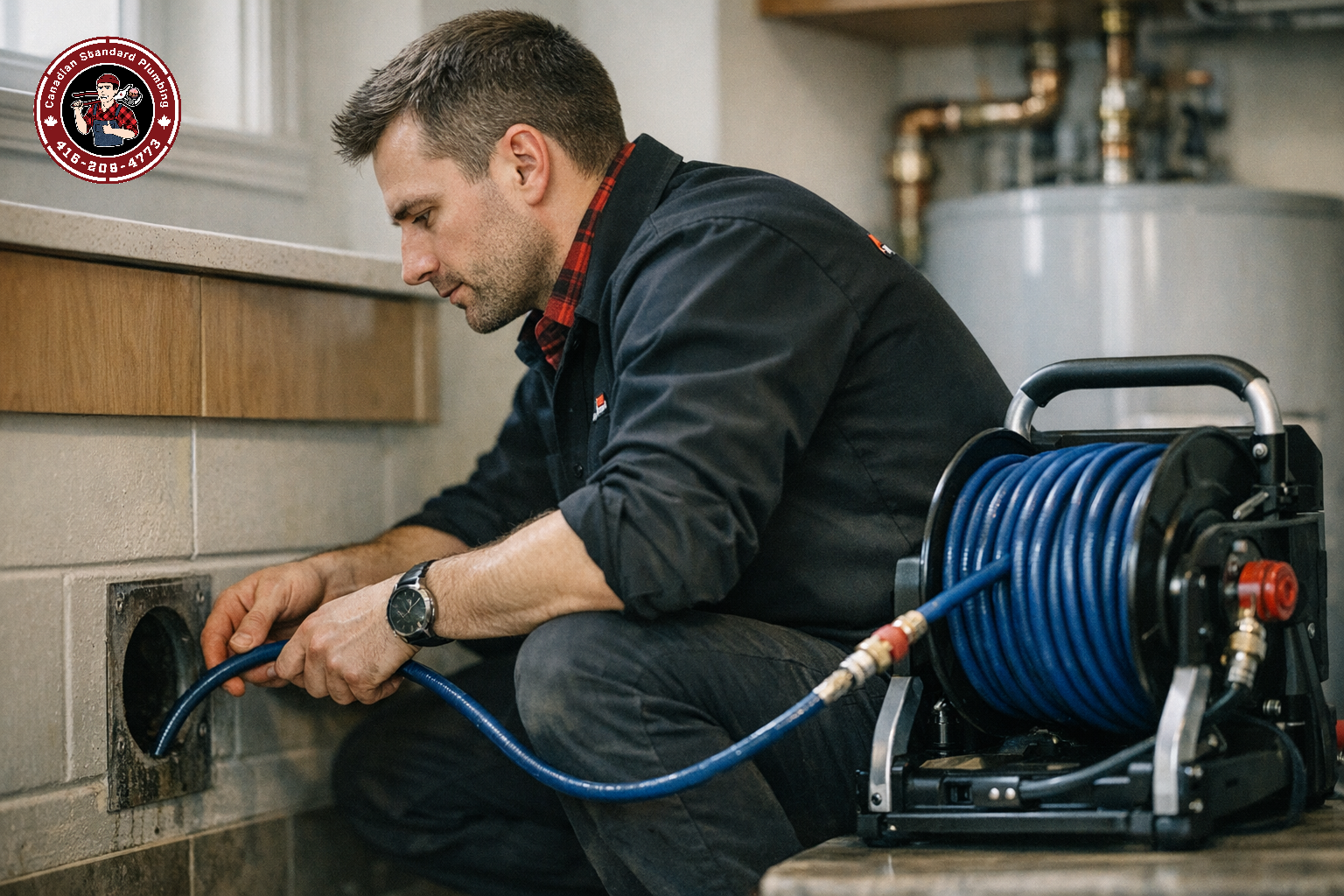 A Etobicoke Customer Asked: "What's the Difference Between Hydro Jetting and Drain Snaking — and Which Do I Actually Need?"